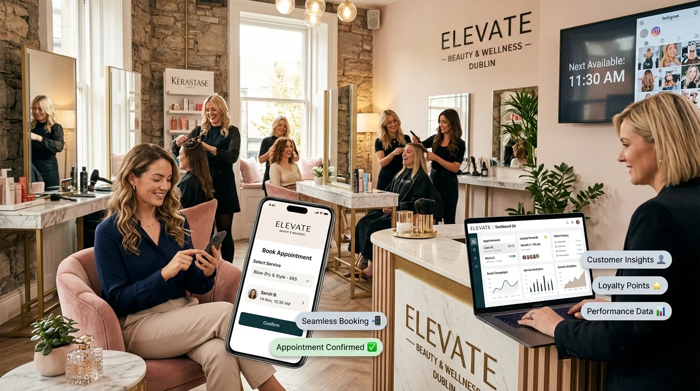 The Makeover Place Case Study: Salon Management Platform Development