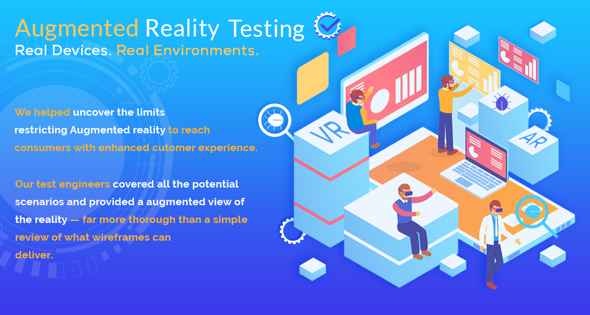 Testing Augment Reality Mobile App - Suretek Infosoft